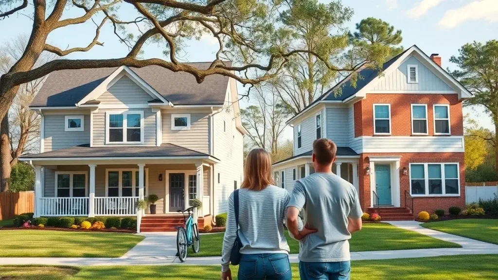 Modern and historic homes in Vass, NC with Craftsman features, wraparound porches, new construction, and mature landscaping; vass, north carolina homes for sale