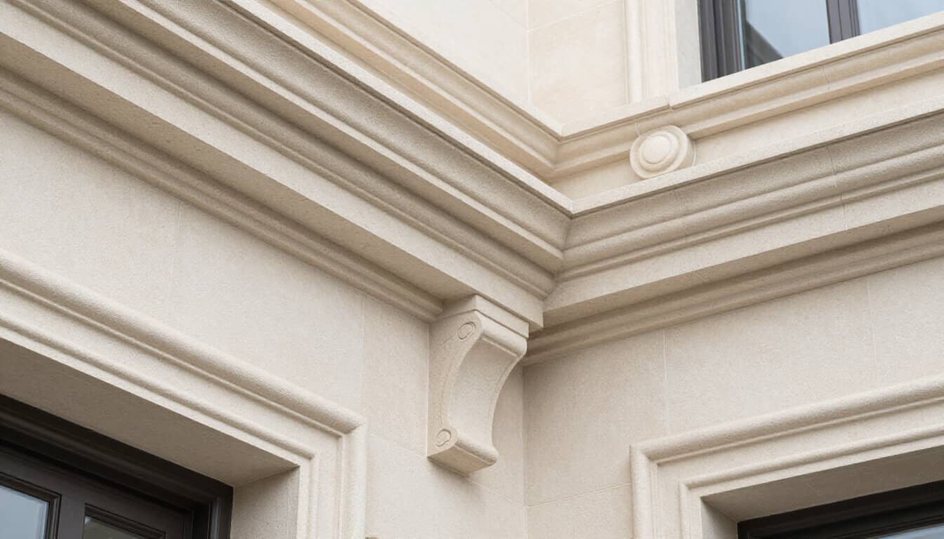 Architectural craftsmanship details in a Foreman Builders custom home